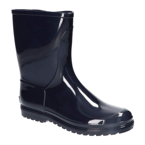 Lackierte dunkelblaue Stiefel für Frauen American Club Kal17/22 5