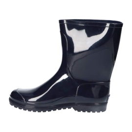 Lackierte dunkelblaue Stiefel für Frauen American Club Kal17/22 2