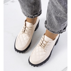 Beige Stöckelschuhe von Landra 1