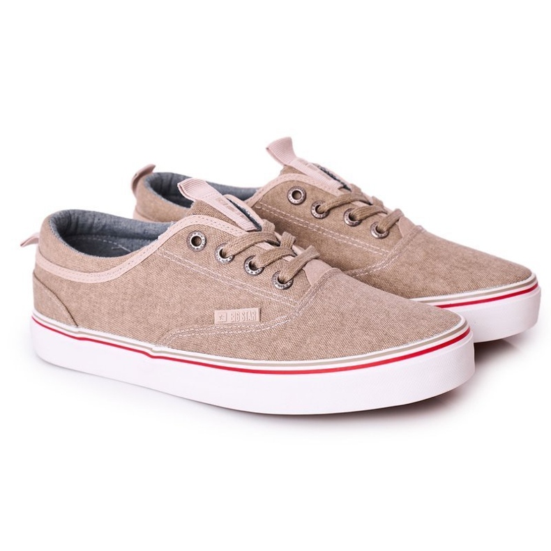 Herren Sneaker Big Star FF174069 Beige 1