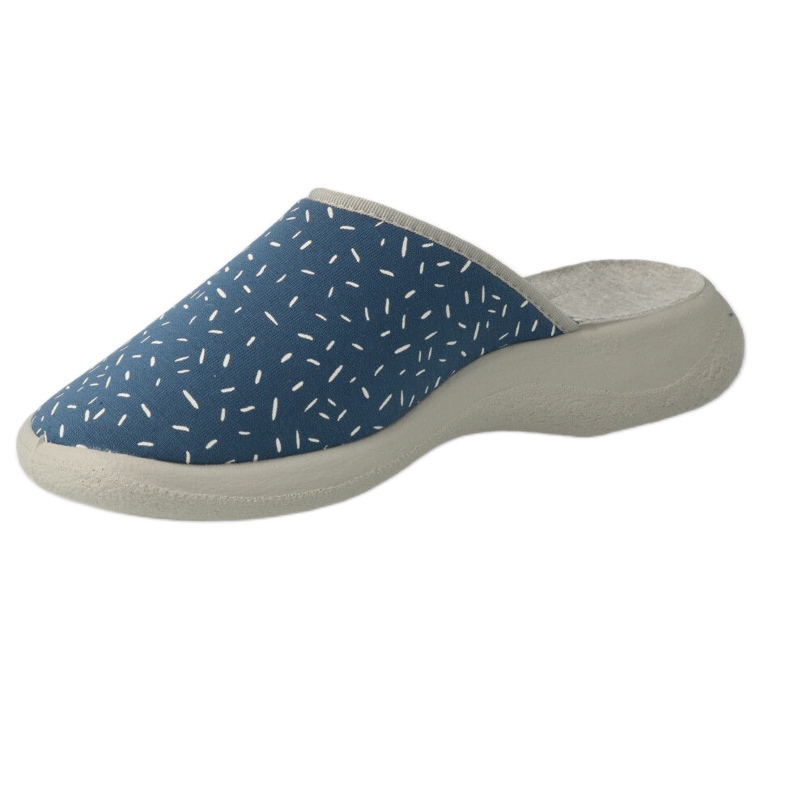 Befado farbige Damenschuhe 019D129 blau 1