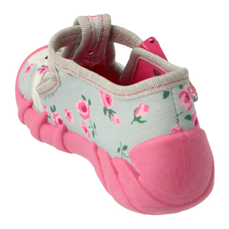Befado Kinderschuhe 110P425 rosa grau 1