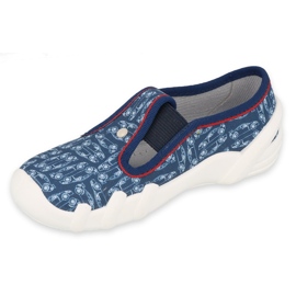 Befado Kinderschuhe 290Y236 navy blau 1