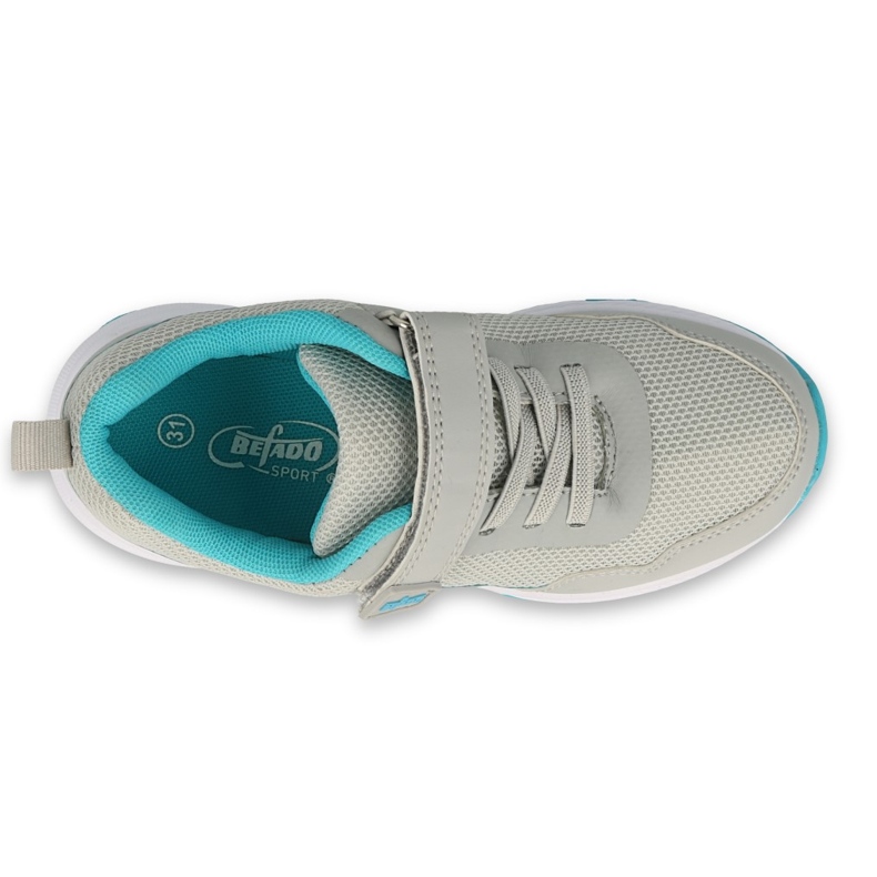 Befado Kinderschuhe 516P112 blau grau 4
