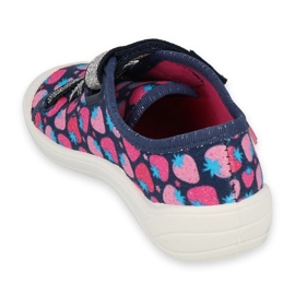 Befado Kinderschuhe 251X191 marineblau rosa 2