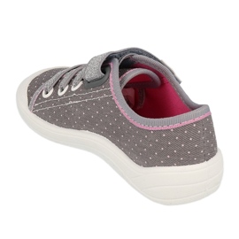 Befado Kinderschuhe 251X107 rosa grau 4