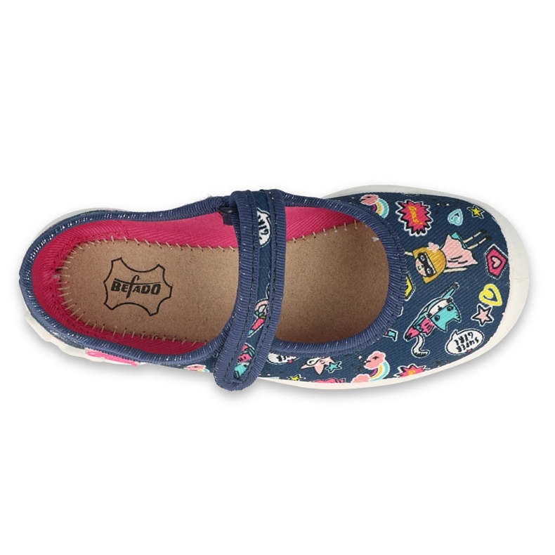 Befado Kinderschuhe 114Y482 navy blau mehrfarbig 3