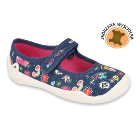 Befado Kinderschuhe 114Y482 marineblau mehrfarbig 5