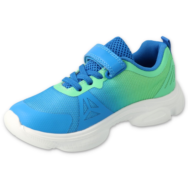 Befado farbige Jugendschuhe 516Q121 blau gelb 1