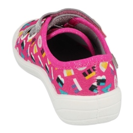Befado Kinderschuhe 251Y181 rosa silber- mehrfarbig 1