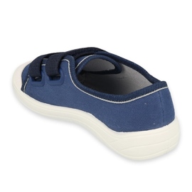 Befado Kinderschuhe 672X076 marineblau blau 2