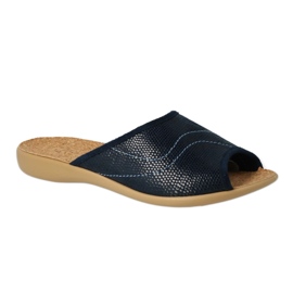 Befado Damenschuhe PU 254D093 marineblau 4