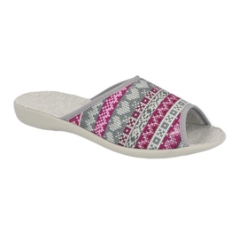 Befado Damenschuhe PU 254D133 rosa grau 1