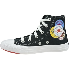 Converse Chuck Taylor All Star Hi Jr 366988C schwarz 1