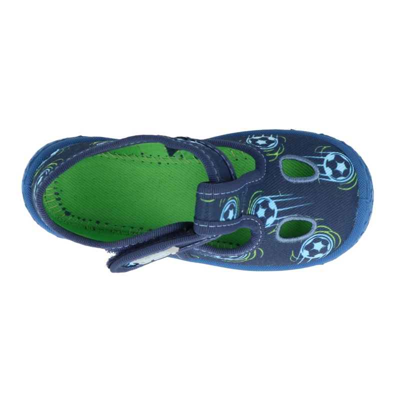 Befado Kinderschuhe 533P015 blau grün 3