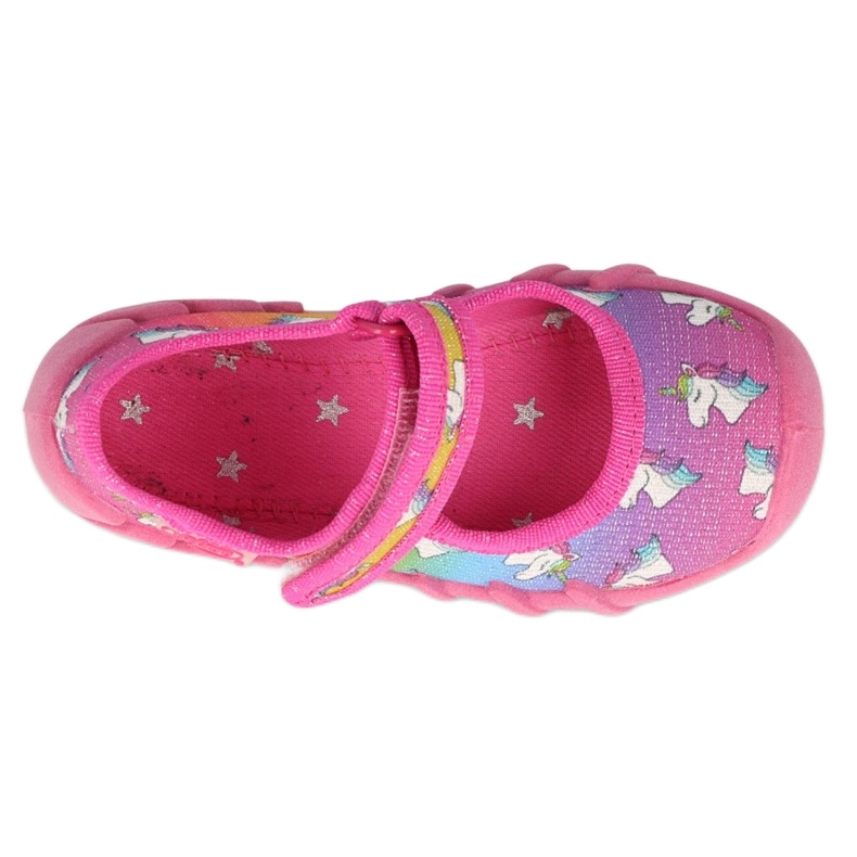 Befado Kinderschuhe Speedy 109P232 lila blau rosa gelb 4