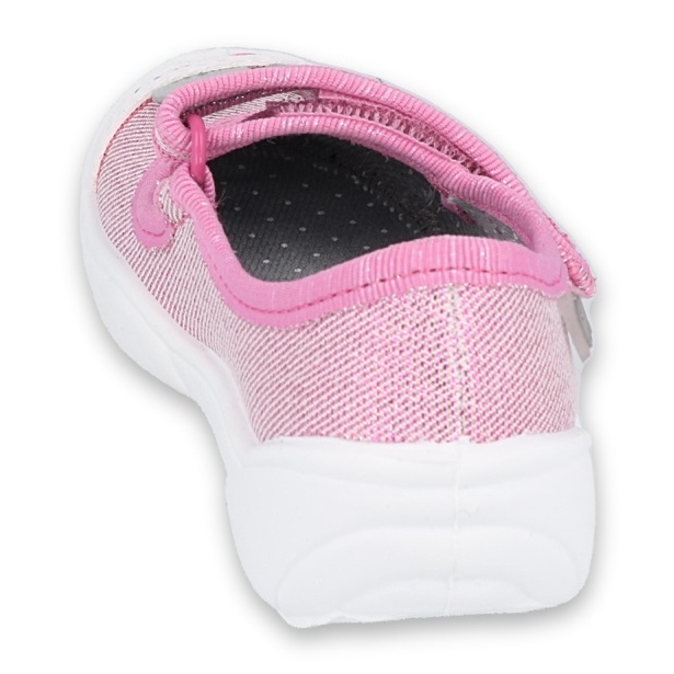 Befado Kinderschuhe 209P034 rosa silber- 2