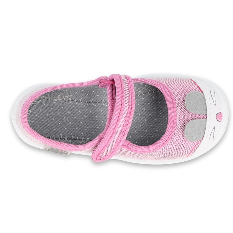 Befado Kinderschuhe 209P034 rosa silber- 3