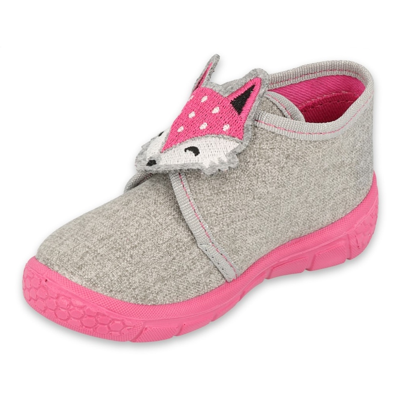 Befado Kinderschuhe 538P053 rosa grau 3