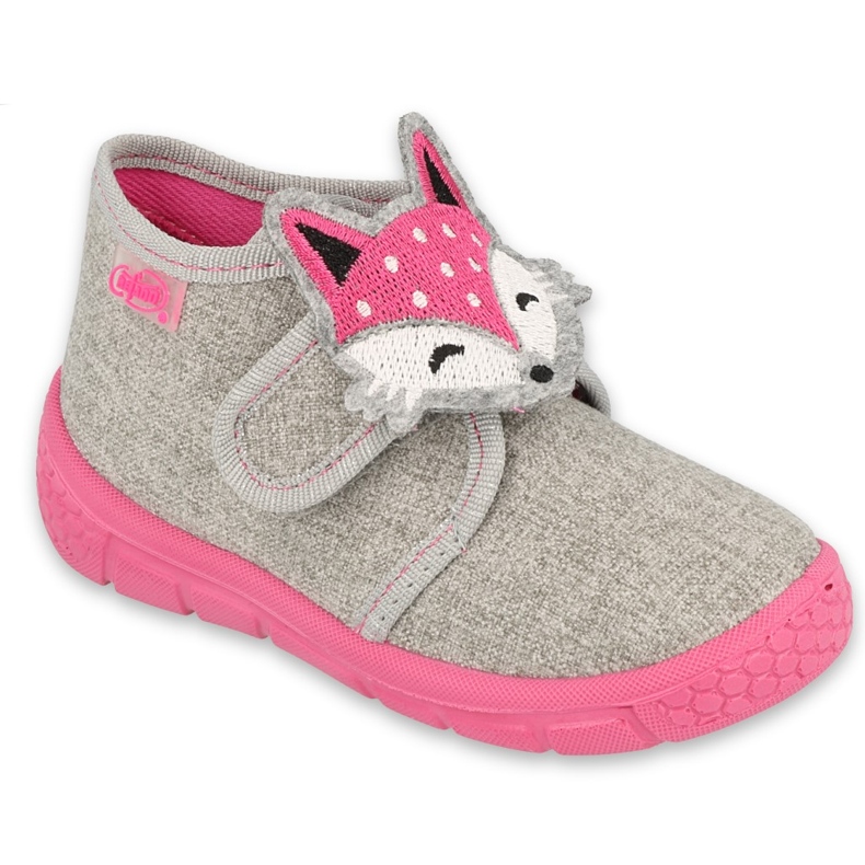 Befado Kinderschuhe 538P053 rosa grau 4