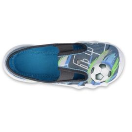Befado Kinderschuhe 290X223 Soft-B blau grau 3
