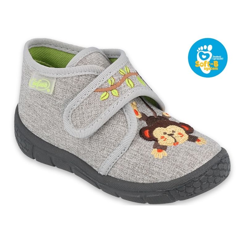 Befado Kinderschuhe 538P049 grau 4