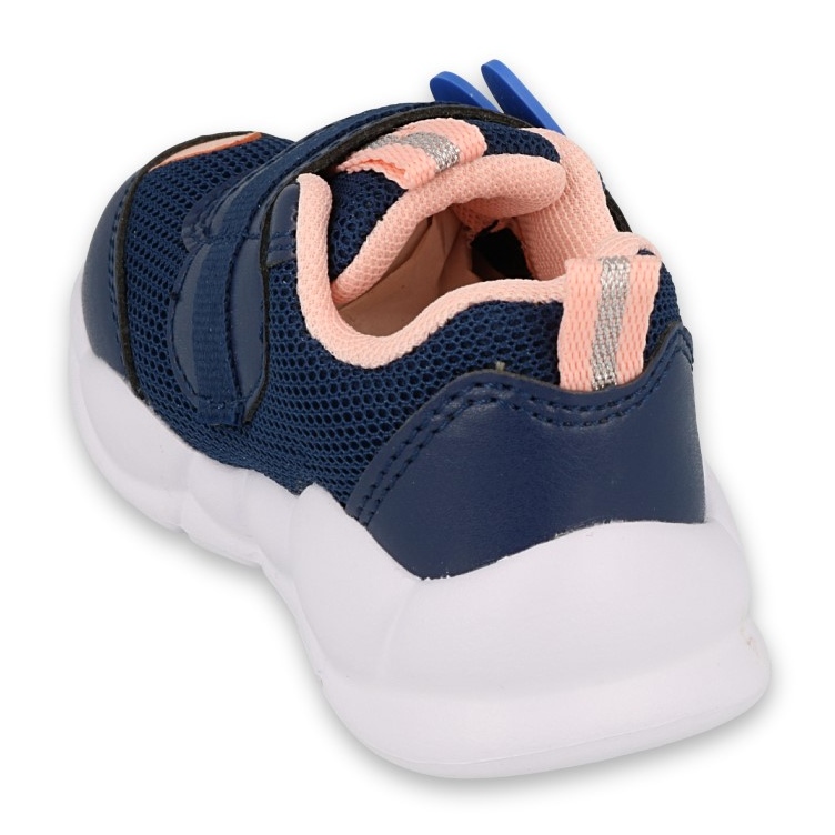 Befado Kinderschuhe 516P090 marineblau rosa 2