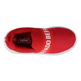 Befado Kinderschuhe 516X081 weiß rot 3