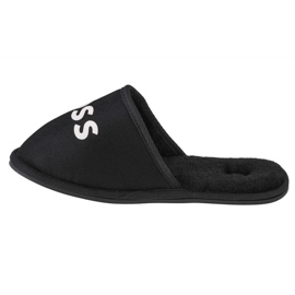 Boss-Logo-Hausschuhe J29312-09B schwarz 1