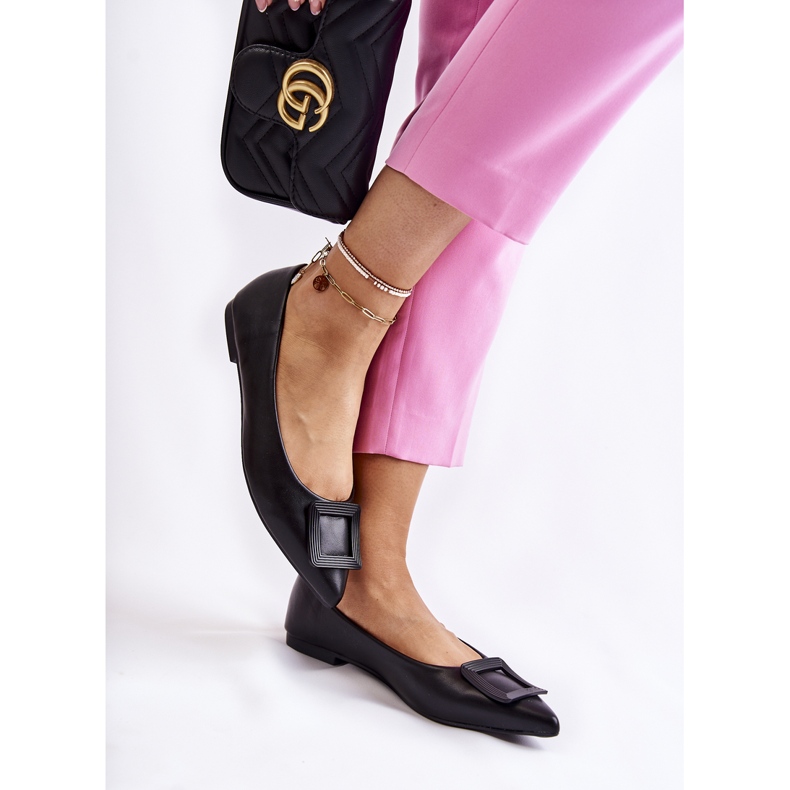 WS1 Ballerina mit Ornament in Schwarz Simone Spitz 1