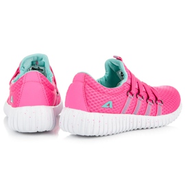 American Club Textile Sportschuhe rosa 1