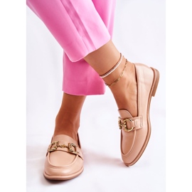 WS1 Nudefarbene Coriso-Loafer für Damen rosa 2