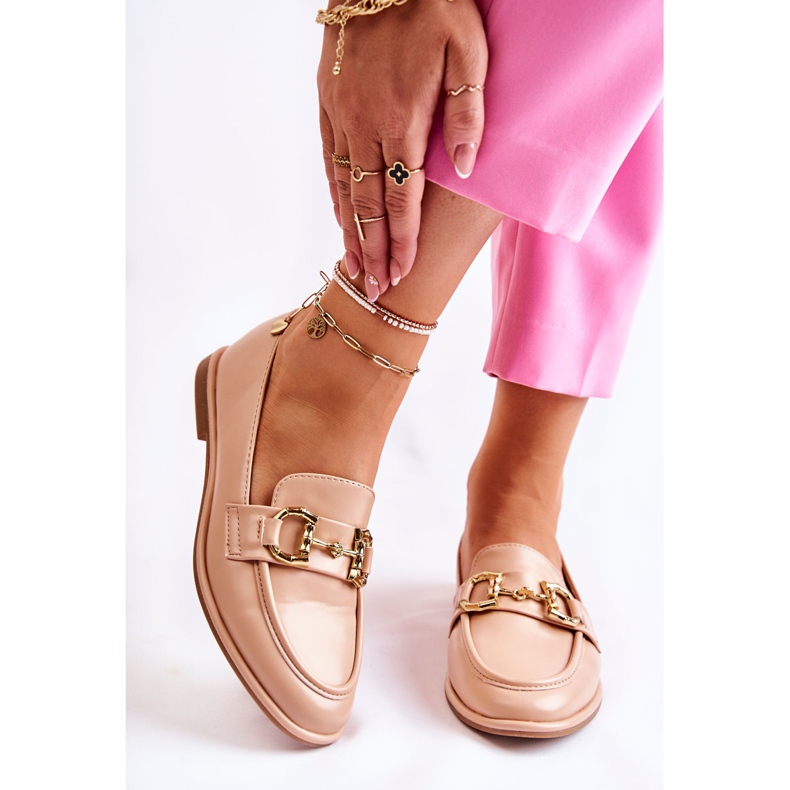 WS1 Nudefarbene Coriso-Loafer für Damen rosa 1