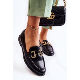 WS1 Schwarze Mokassins für Damen von Coriso 2