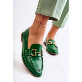 WS1 Grüne Coriso-Loafer für Damen 1