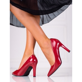 SHELOVET Hochhackige Pumps rot 1