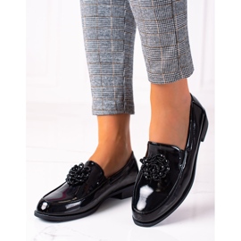 SHELOVET Loafer für Damen schwarz 2