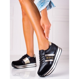 SHELOVET Turnschuhe für Damen schwarz 2