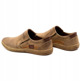 Olivier Herren Leder Loafer 520 braun 6