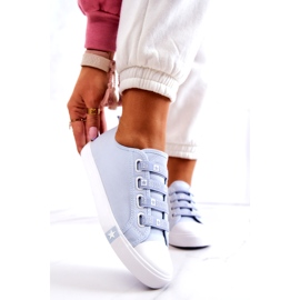 Damen Sneakers Big Star HH274095 Blau 4