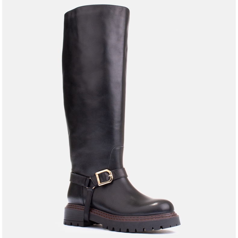 Marco Shoes Trapperstiefel mit breiterem Obermaterial schwarz 1