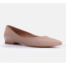 Marco Shoes Dezente Ballerinas beige 1