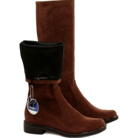 Caprice Damenstiefel Stretch 25512-29 316 Dk Cognac Stre braun 4
