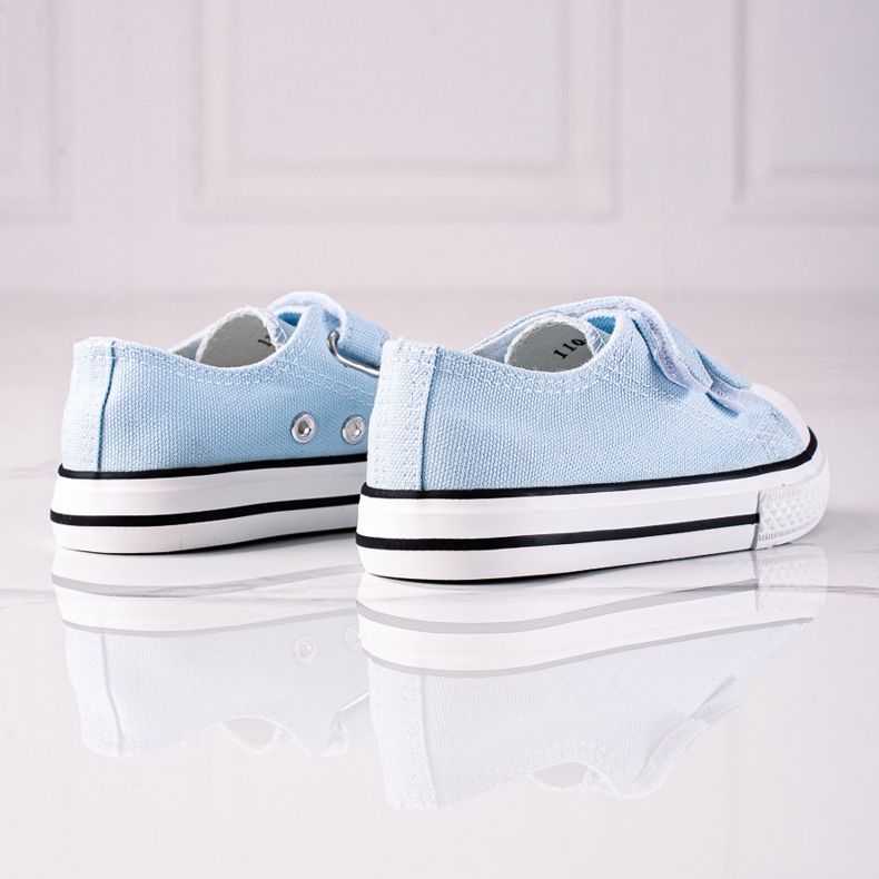 Vico Kinder Sneaker mit Klettverschluss blau 2