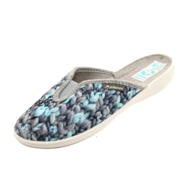 Hausschuhe mit Gummiband Adanex Aloe Vera 27762 grau 5