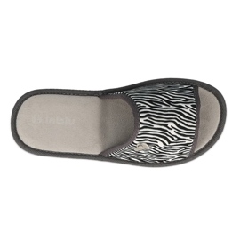 Befado Inblu Damenschuhe 155D120 weiß schwarz 2