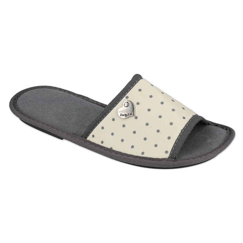 Inblu Damenschuhe 155D104 beige grau 3