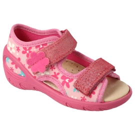 Befado Kinderschuhe VPE 065X178 rosa 1