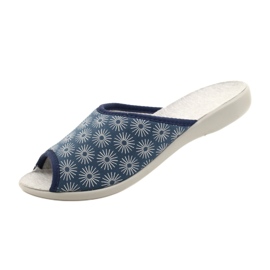Befado Damenschuhe PU 254D142 blau grau 7