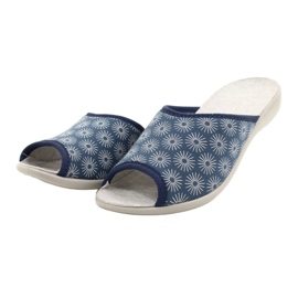 Befado Damenschuhe PU 254D142 blau grau 5